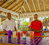 Beach bar met personeel